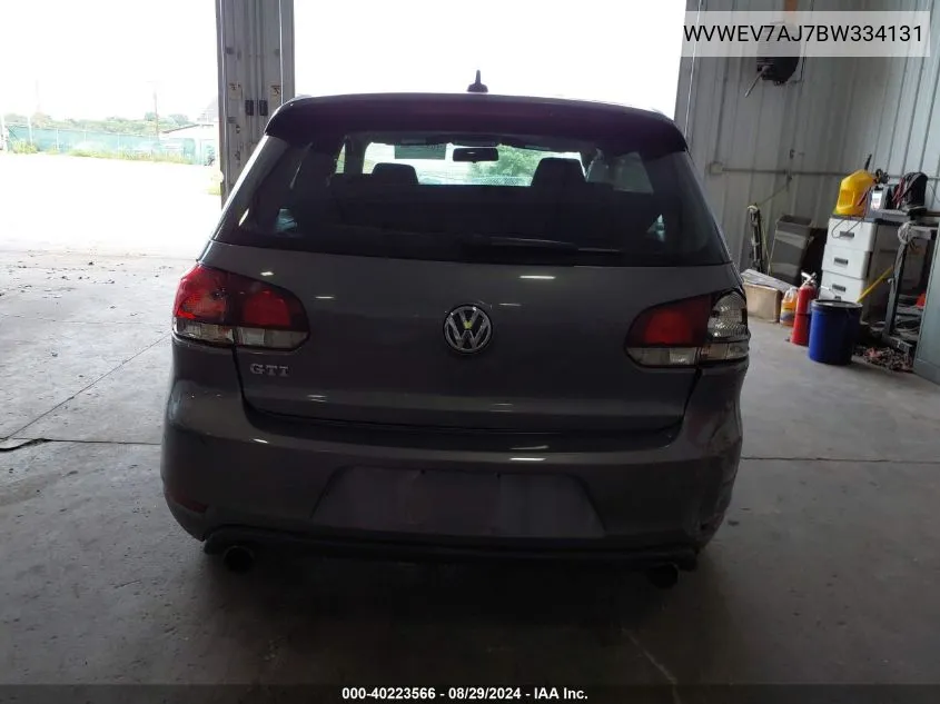 WVWEV7AJ7BW334131 2011 Volkswagen Gti 2-Door