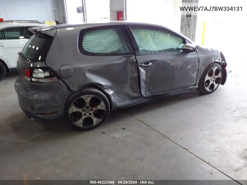 WVWEV7AJ7BW334131 2011 Volkswagen Gti 2-Door