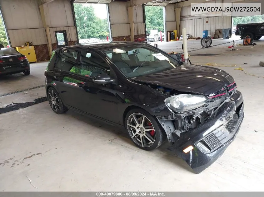 WVWGD7AJ9CW272504 2012 Volkswagen Gti 4-Door