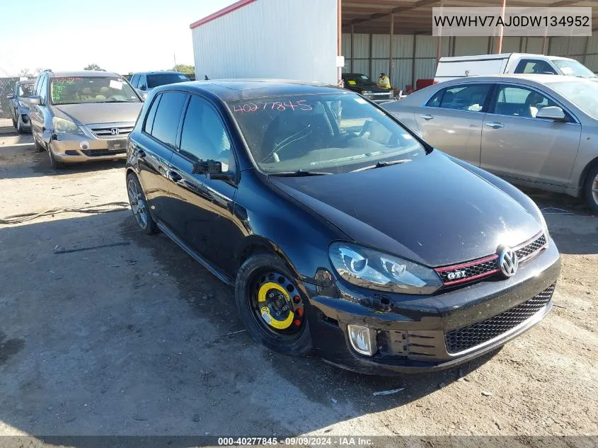 WVWHV7AJ0DW134952 2013 Volkswagen Gti Drivers Edition