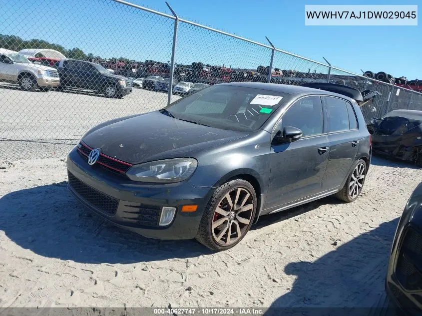 2013 Volkswagen Gti 4-Door Autobahn VIN: WVWHV7AJ1DW029045 Lot: 40627747