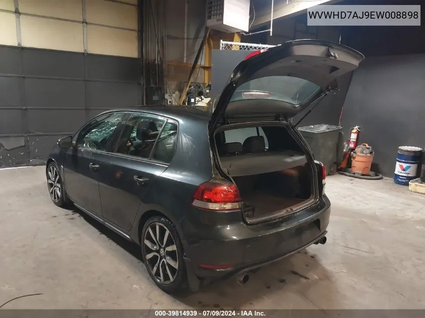 WVWHD7AJ9EW008898 2014 Volkswagen Gti Wolfsburg Edition