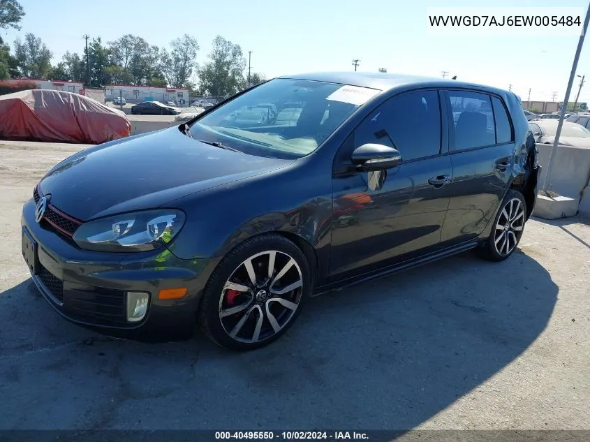 WVWGD7AJ6EW005484 2014 Volkswagen Gti Driver's Edition