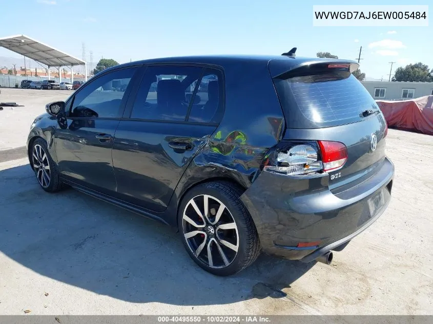 WVWGD7AJ6EW005484 2014 Volkswagen Gti Driver's Edition