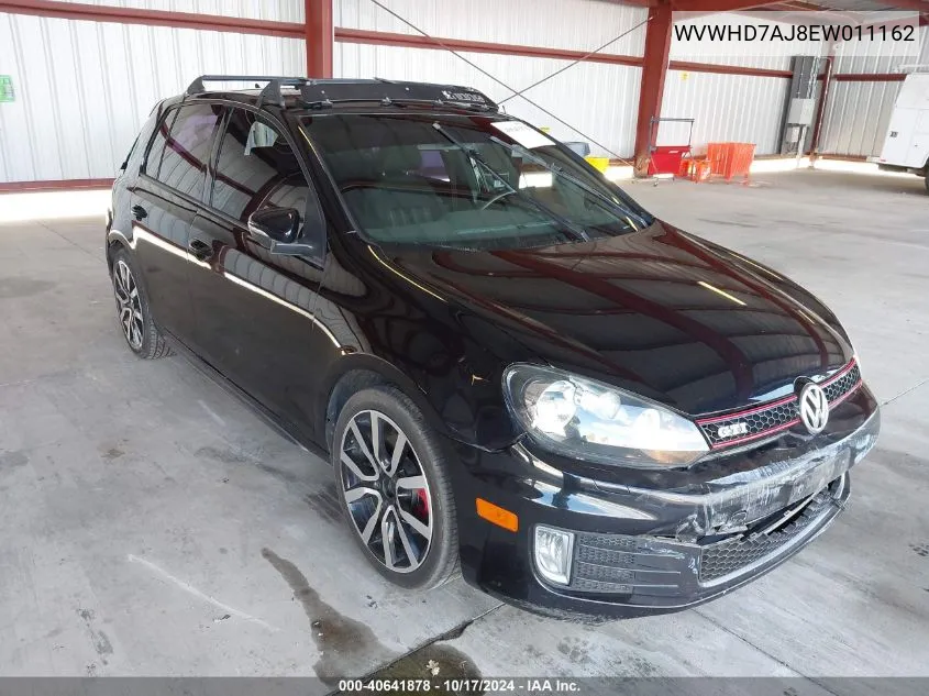 2014 Volkswagen Gti Wolfsburg Edition VIN: WVWHD7AJ8EW011162 Lot: 40641878