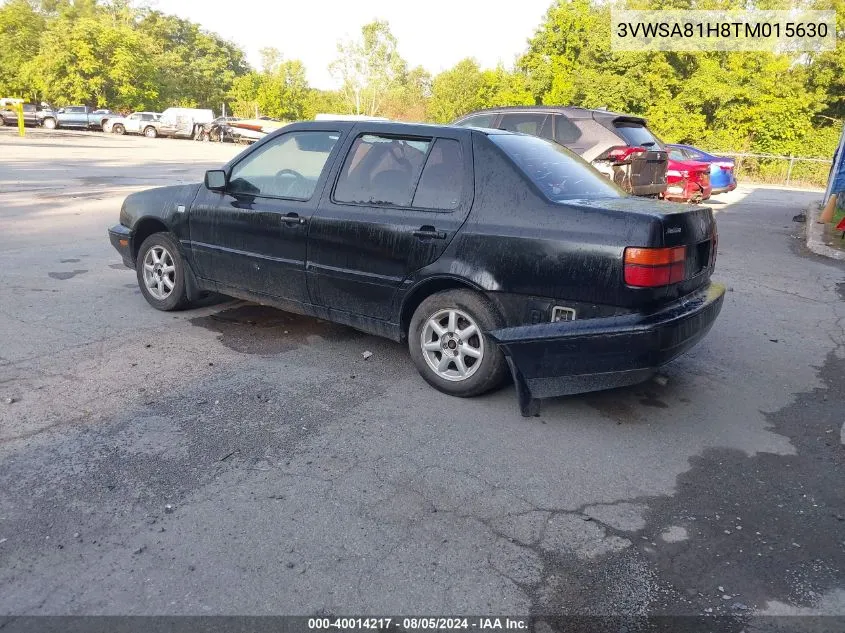 1996 Volkswagen Jetta Gls VIN: 3VWSA81H8TM015630 Lot: 40014217