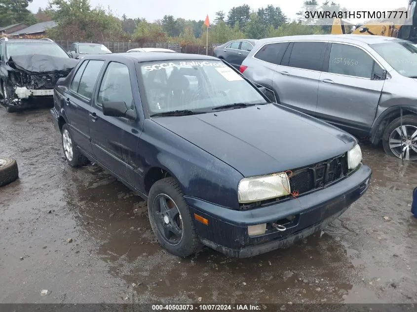 1996 Volkswagen Jetta Gl VIN: 3VWRA81H5TM017771 Lot: 40503073