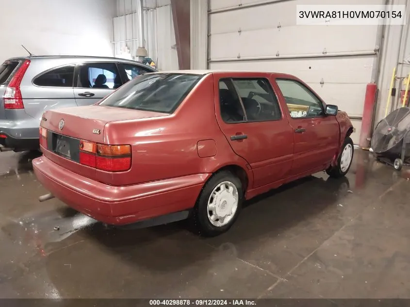 3VWRA81H0VM070154 1997 Volkswagen Jetta Gl