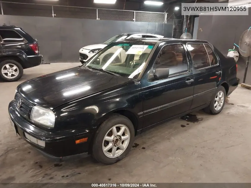 1997 Volkswagen Jetta Jazz VIN: 3VWXB81H5VM120955 Lot: 40517316