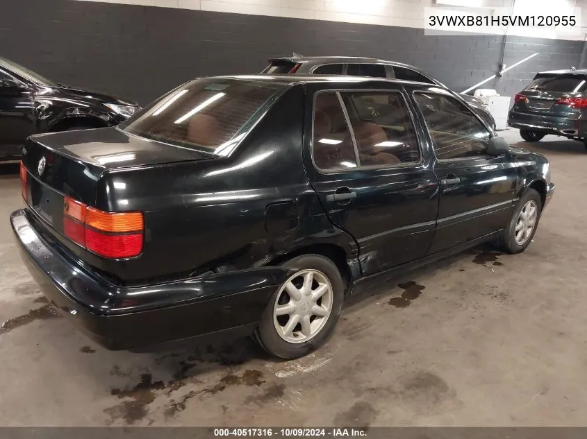 1997 Volkswagen Jetta Jazz VIN: 3VWXB81H5VM120955 Lot: 40517316