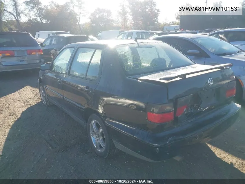 1997 Volkswagen Jetta Gt VIN: 3VWVA81H9VM101531 Lot: 40659850