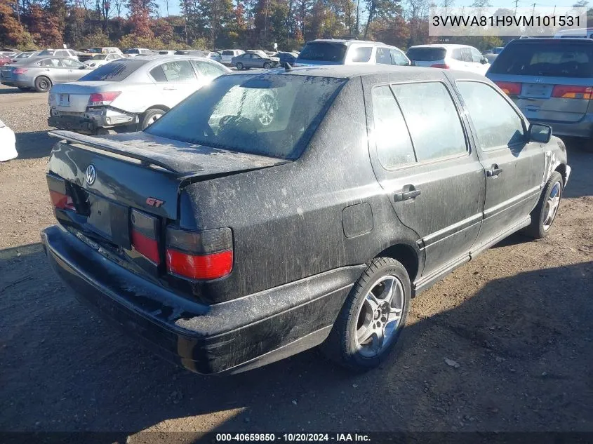 1997 Volkswagen Jetta Gt VIN: 3VWVA81H9VM101531 Lot: 40659850