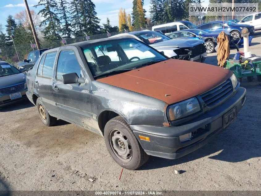 1997 Volkswagen Jetta Gt VIN: 3VWVA81H2VM077492 Lot: 40780074