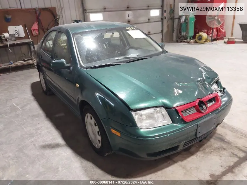 3VWRA29M0XM113358 1999 Volkswagen Jetta Gl