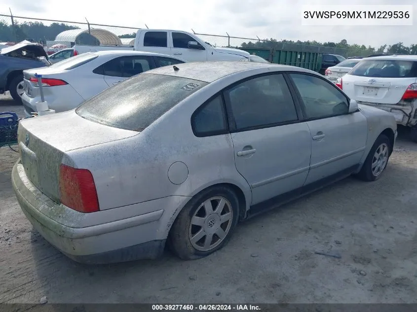 3VWSP69MX1M229536 2001 Volkswagen Jetta Gls Tdi