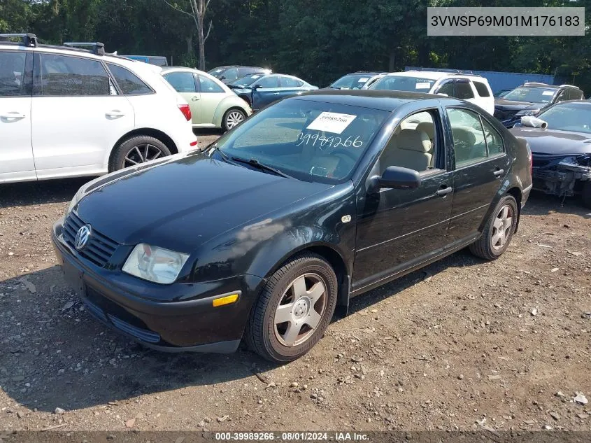 2001 Volkswagen Jetta Gls Tdi VIN: 3VWSP69M01M176183 Lot: 39989266