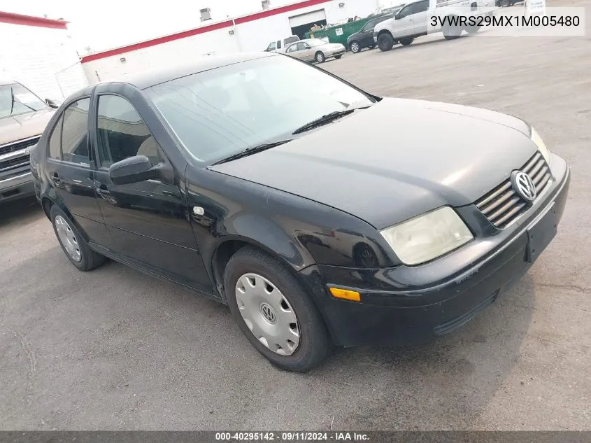 3VWRS29MX1M005480 2001 Volkswagen Jetta Gl