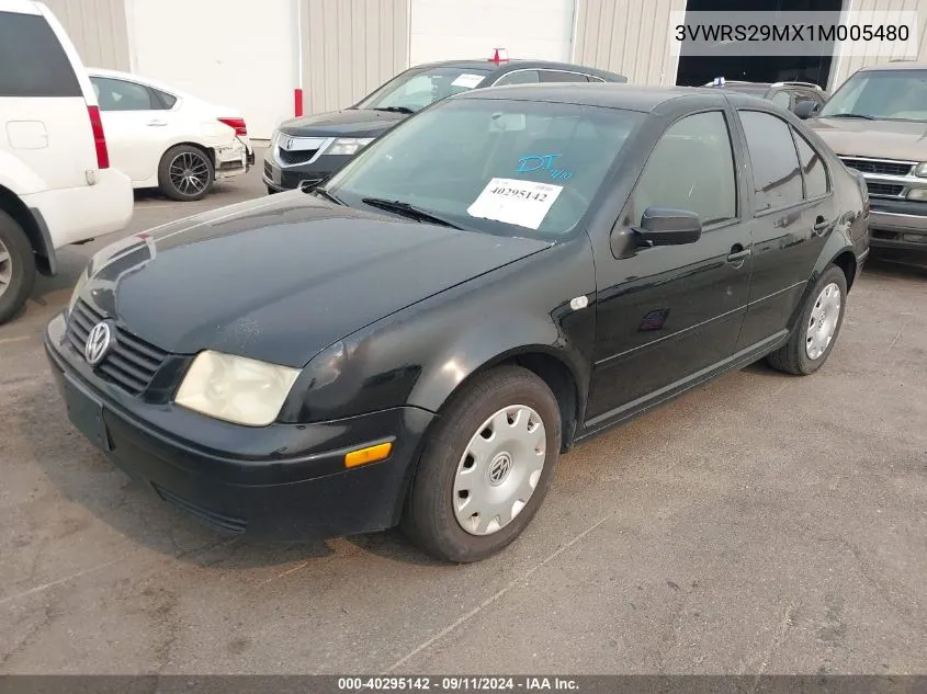 3VWRS29MX1M005480 2001 Volkswagen Jetta Gl