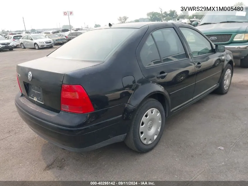 3VWRS29MX1M005480 2001 Volkswagen Jetta Gl