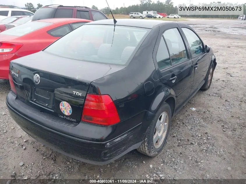 3VWSP69MX2M050673 2002 Volkswagen Jetta Gls Tdi