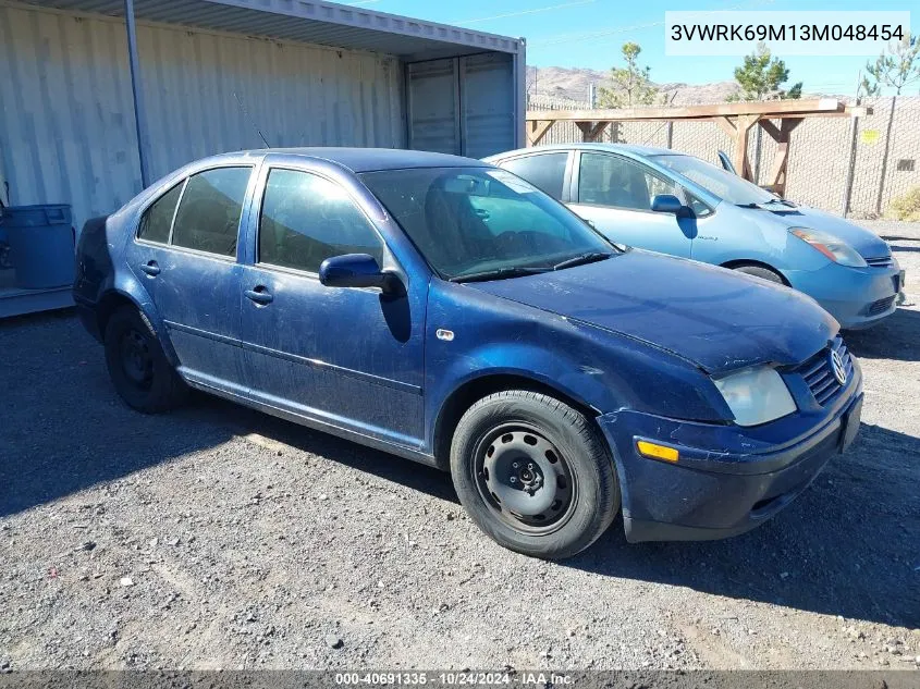 2003 Volkswagen Jetta Gl VIN: 3VWRK69M13M048454 Lot: 40691335