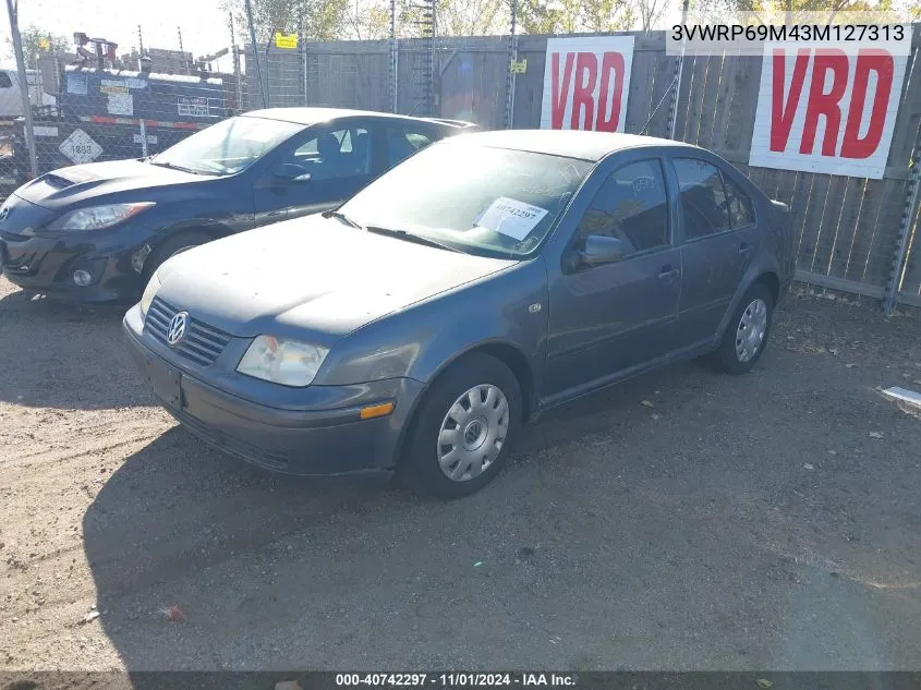 3VWRP69M43M127313 2003 Volkswagen Jetta Gl Tdi