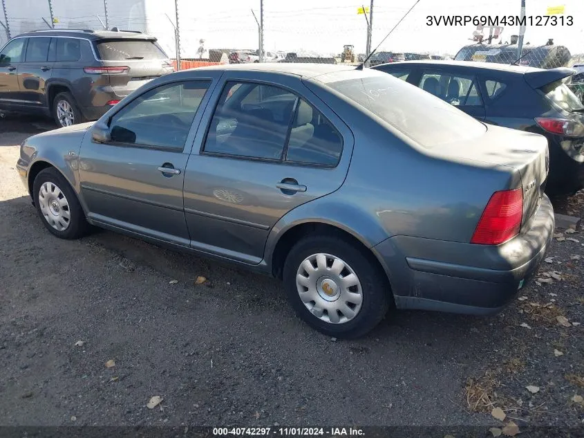 3VWRP69M43M127313 2003 Volkswagen Jetta Gl Tdi