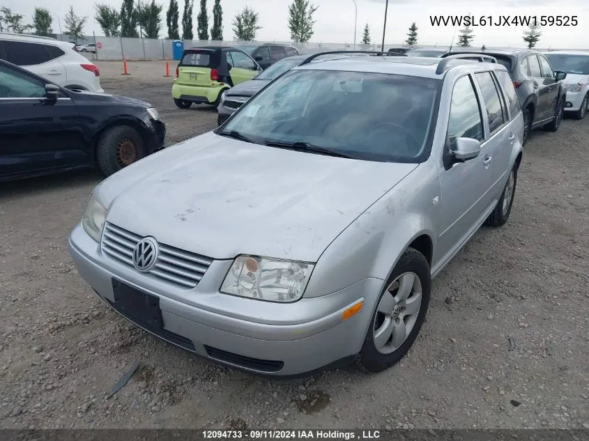 2004 Volkswagen Jetta Wagon VIN: WVWSL61JX4W159525 Lot: 12094733