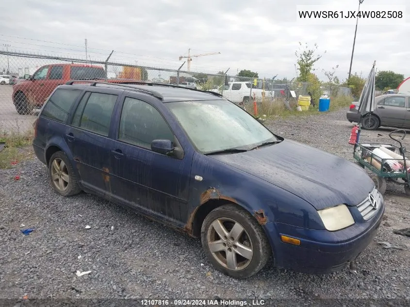 2004 Volkswagen Jetta Gls Tdi VIN: WVWSR61JX4W082508 Lot: 12107816