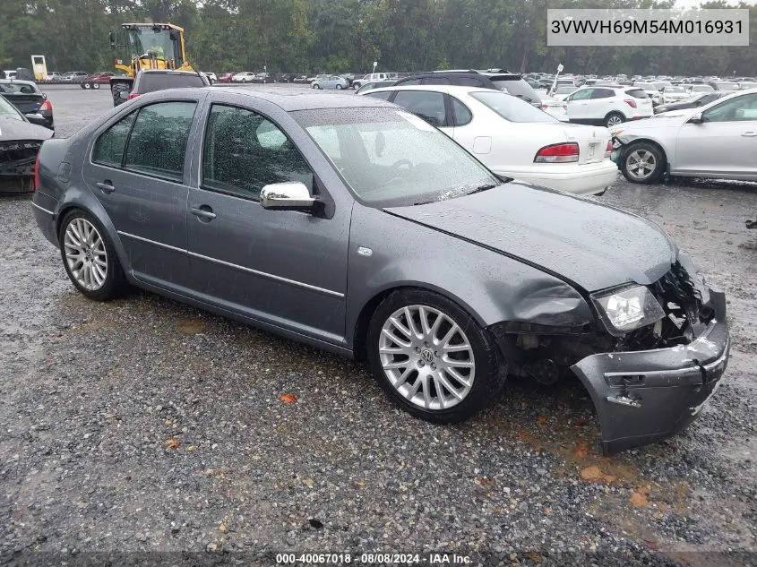 3VWVH69M54M016931 2004 Volkswagen Jetta Gli