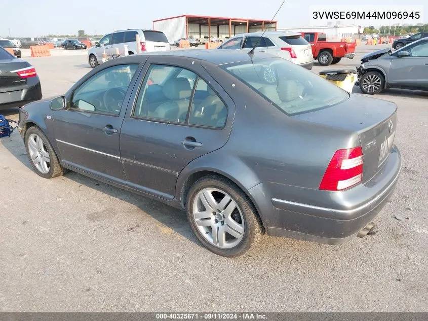 2004 Volkswagen Jetta Gls 1.8T VIN: 3VWSE69M44M096945 Lot: 40325671