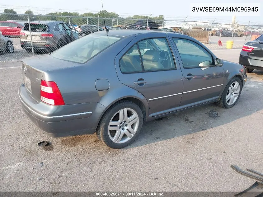 2004 Volkswagen Jetta Gls 1.8T VIN: 3VWSE69M44M096945 Lot: 40325671