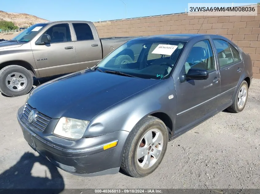 3VWSA69M64M008036 2004 Volkswagen Jetta Gls