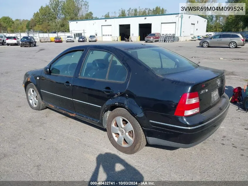 2004 Volkswagen Jetta Gls Tdi VIN: 3VWSR69M04M099524 Lot: 40432741