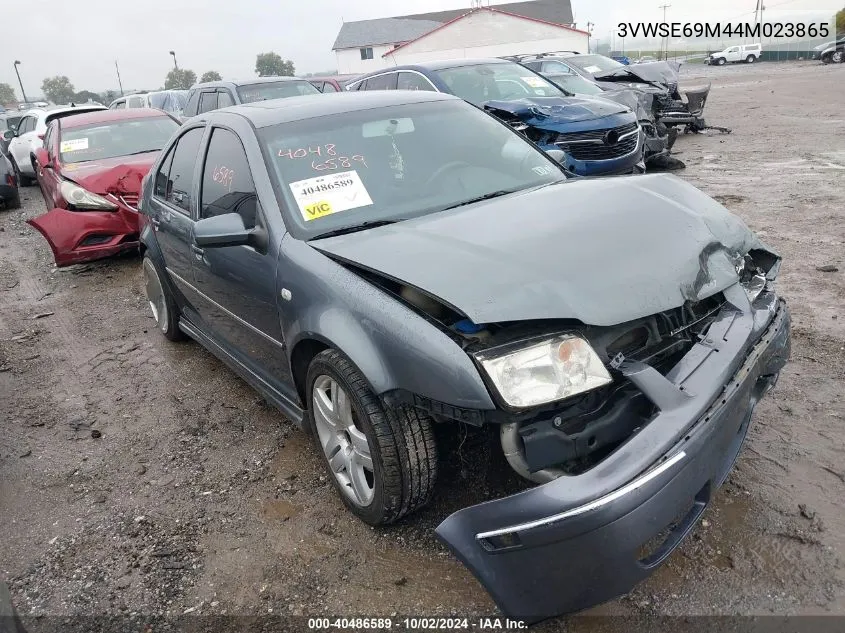 2004 Volkswagen Jetta Gli 1.8T/Gls 1.8T VIN: 3VWSE69M44M023865 Lot: 40486589