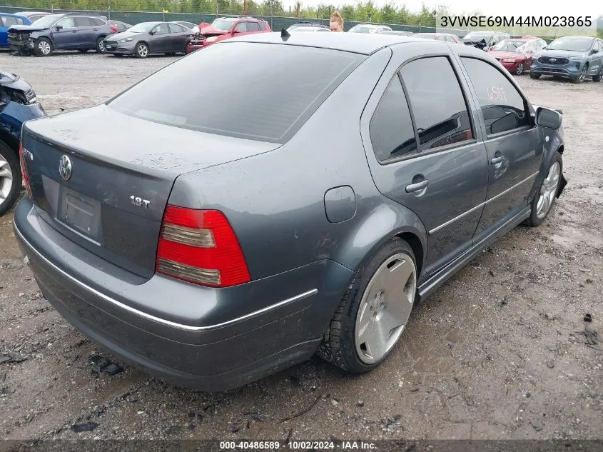 2004 Volkswagen Jetta Gli 1.8T/Gls 1.8T VIN: 3VWSE69M44M023865 Lot: 40486589