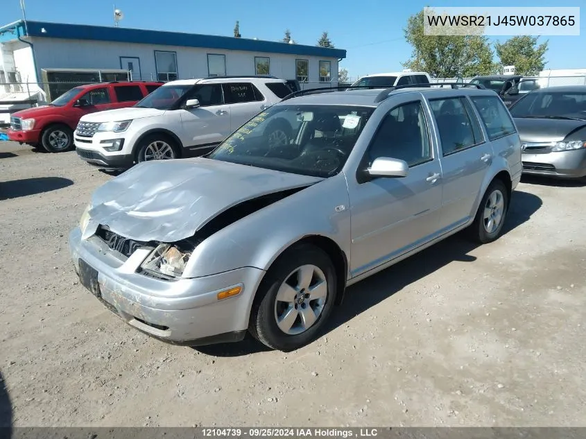 WVWSR21J45W037865 2005 Volkswagen Jetta Wagon