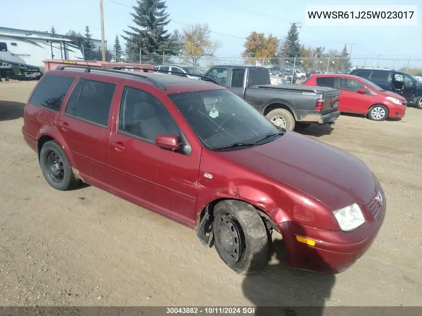 2005 Volkswagen Jetta Wagon VIN: WVWSR61J25W023017 Lot: 30043882