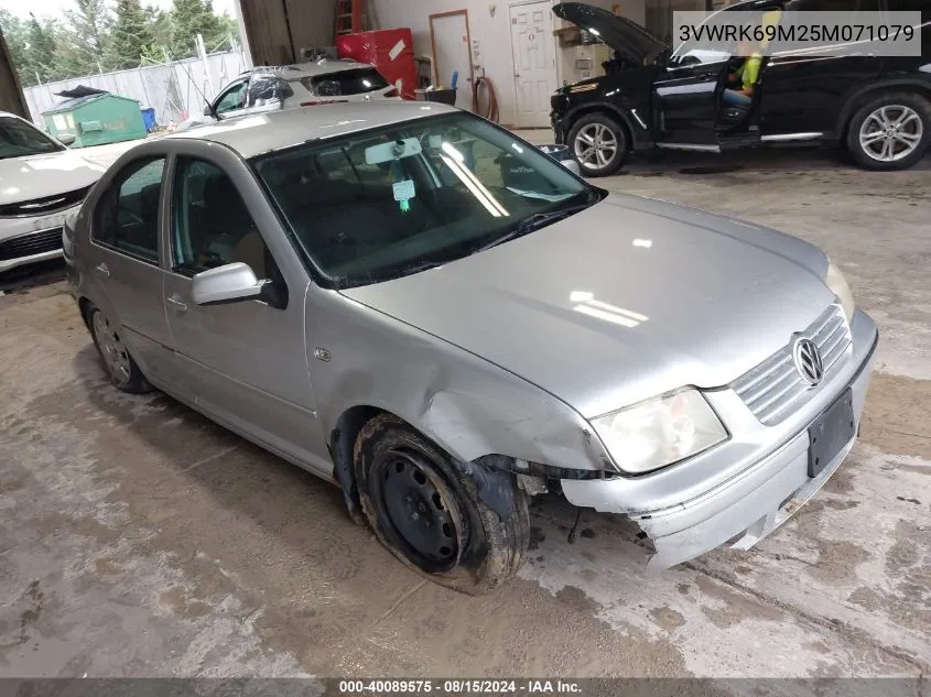 3VWRK69M25M071079 2005 Volkswagen Jetta Gl