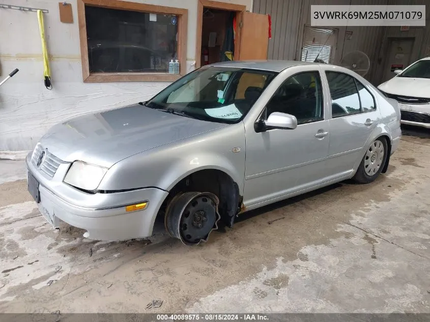 3VWRK69M25M071079 2005 Volkswagen Jetta Gl