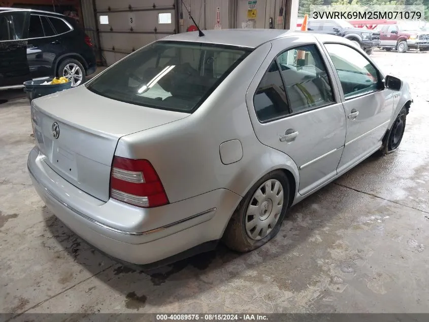 3VWRK69M25M071079 2005 Volkswagen Jetta Gl