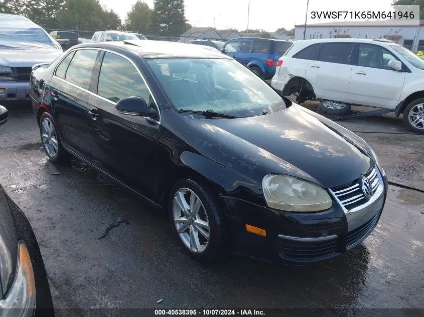 2005 Volkswagen Jetta 2.5 VIN: 3VWSF71K65M641946 Lot: 40538395