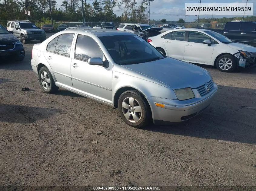 2005 Volkswagen Jetta Gls Tdi VIN: 3VWSR69M35M049539 Lot: 40780938