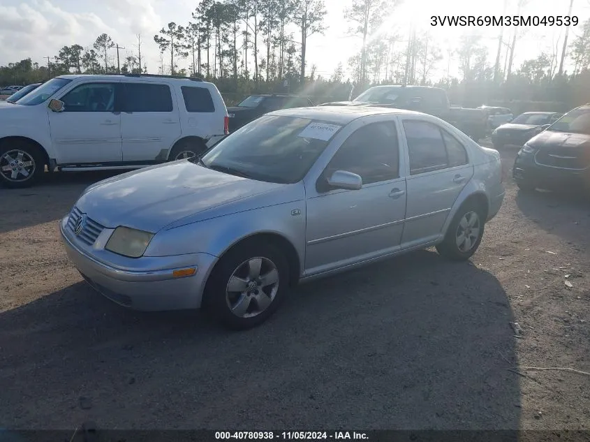 2005 Volkswagen Jetta Gls Tdi VIN: 3VWSR69M35M049539 Lot: 40780938