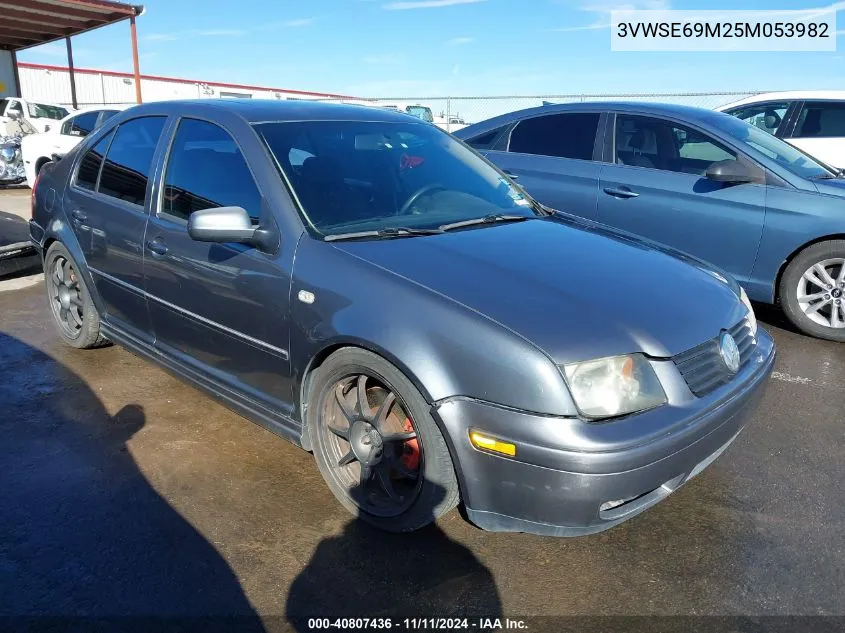 2005 Volkswagen Jetta Gli 1.8T VIN: 3VWSE69M25M053982 Lot: 40807436