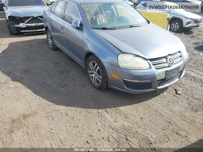 3VWSG71K06M796099 2006 Volkswagen Jetta 2.5