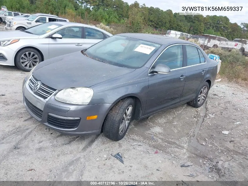 2006 Volkswagen Jetta Tdi VIN: 3VWST81K56M659337 Lot: 40712196