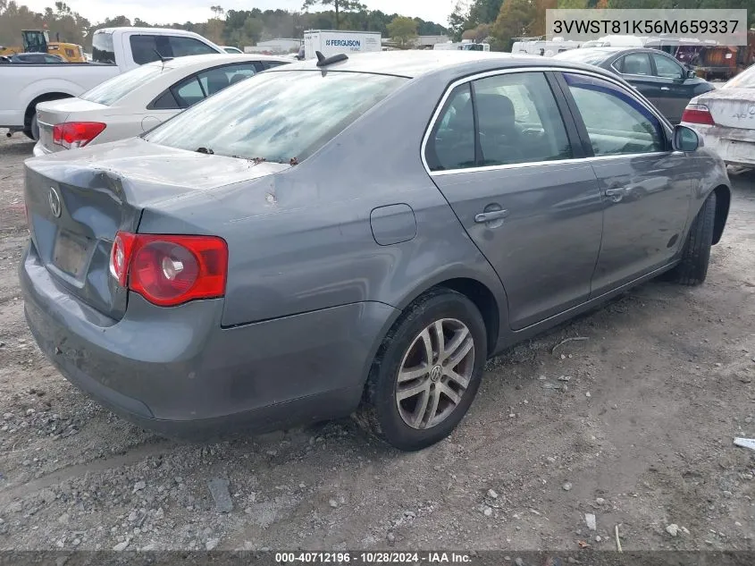 2006 Volkswagen Jetta Tdi VIN: 3VWST81K56M659337 Lot: 40712196