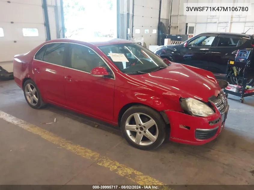 3VWSF71K47M106780 2007 Volkswagen Jetta 2.5