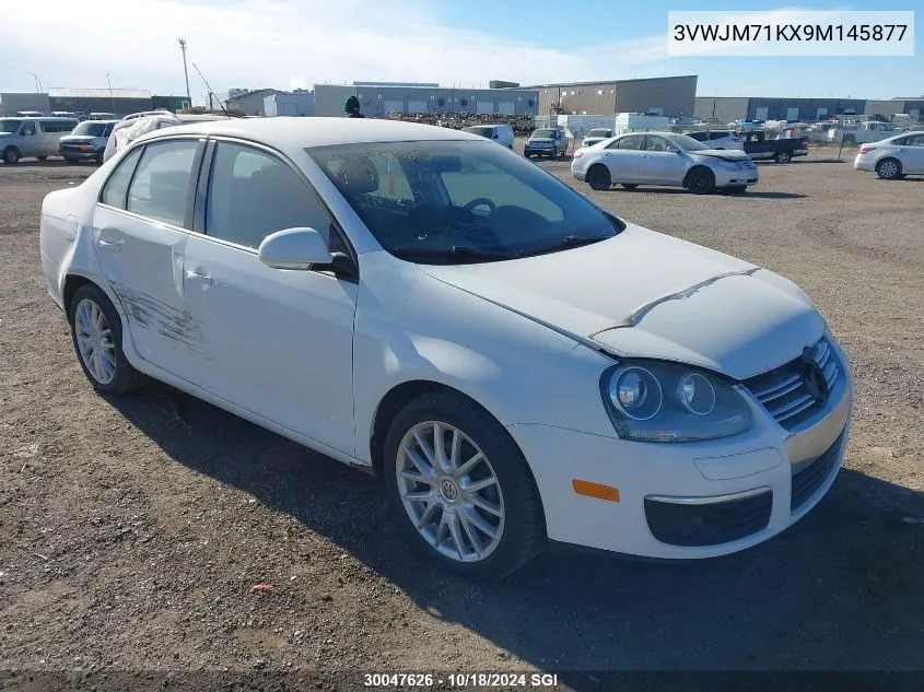 2009 Volkswagen Jetta S VIN: 3VWJM71KX9M145877 Lot: 30047626